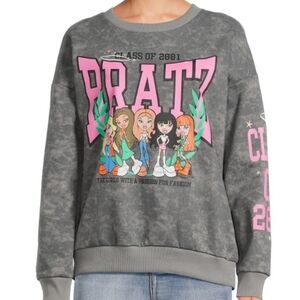 Gray Bratz Graphic Sweatshirt Womens XL